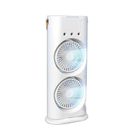 Double-Ended Mist Spray Fan – Portable Mini Cooling Fan with Humidifier Function (White), Rechargeable Battery,SALE ONLY FOR TODAY !!!