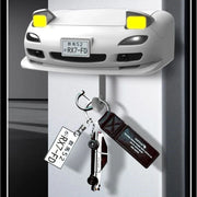 🚗 Mazda Miata-Inspired LED Key Holder with Pop-Up Headlights | Wall Hook for Keys, Fobs & Accessories