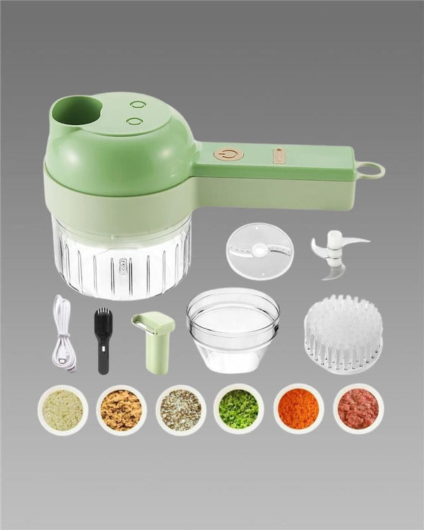 Why Every Kitchen Needs the 4-in-1 Portable Electric Vegetable Cutter Set [2025 Must-Have Gadget]