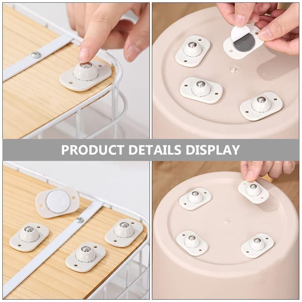 Heavy Duty 360° Rotating Wheels