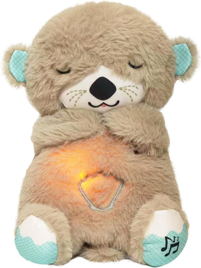 Soothing Plush Teddy Bear with Breathing Motion & Sleep Music – Calming Toy for Babies, Kids & Adults