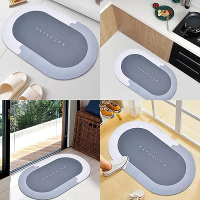 NeedooraQuick Drying Water Soak Bath Mat & Door Mat