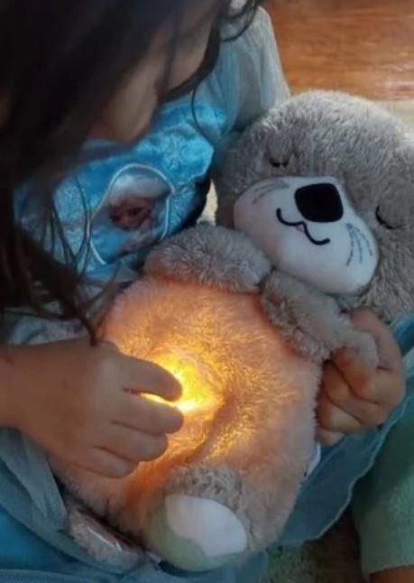 Soothing Plush Teddy Bear with Breathing Motion & Sleep Music – Calming Toy for Babies, Kids & Adults