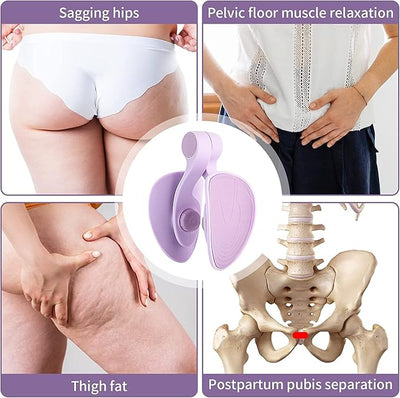 Best Home Exercise Equipment | Hip & Pelvis Trainer | Thigh Master and Inner Thigh Exercise Equipment | Pelvic Floor Exerciser Device | Training Tool | for Home, Gym, Fitness, Workout, Stretcher | for Men & Women