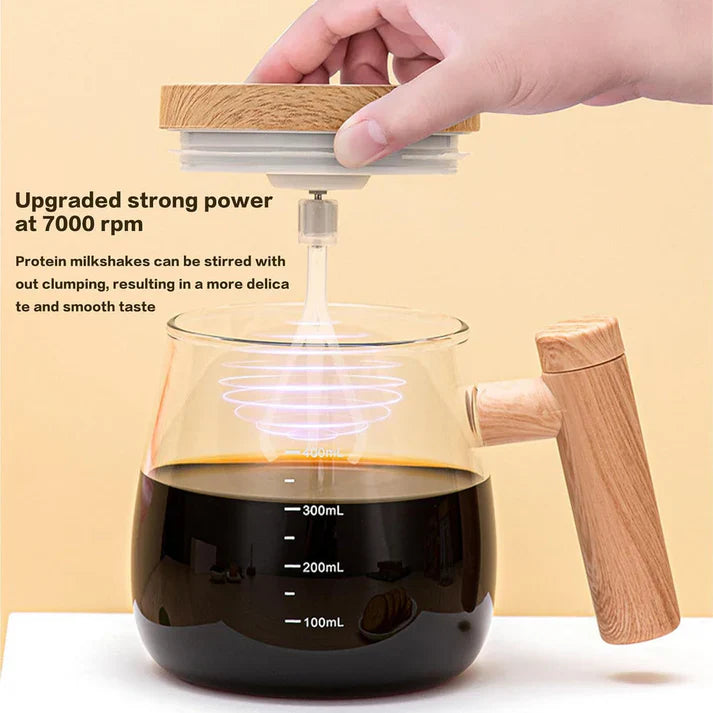 Self-Stirring Mug – Rechargeable & Effortless Mixing