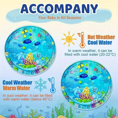 Silicone High Quality Water Play Mat  – Sensory & Motor Development Toy