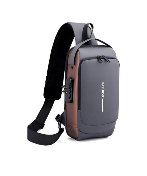 Unisex Sling Bag – Classic Leather Style for Bikers,Workaholics, College & Travel