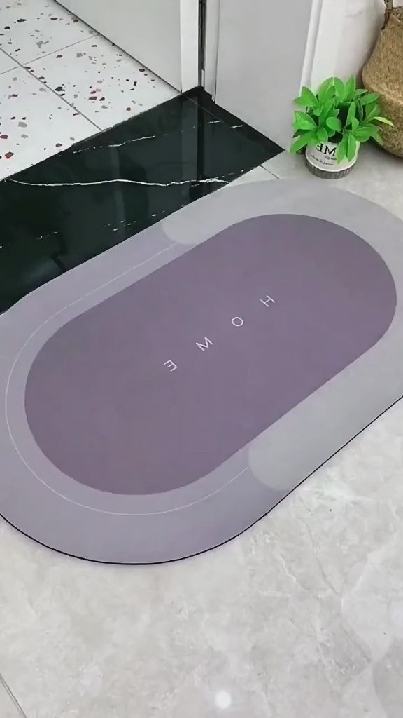 NeedooraQuick Drying Water Soak Bath Mat & Door Mat