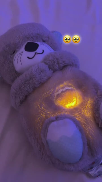Soothing Plush Teddy Bear with Breathing Motion & Sleep Music – Calming Toy for Babies, Kids & Adults