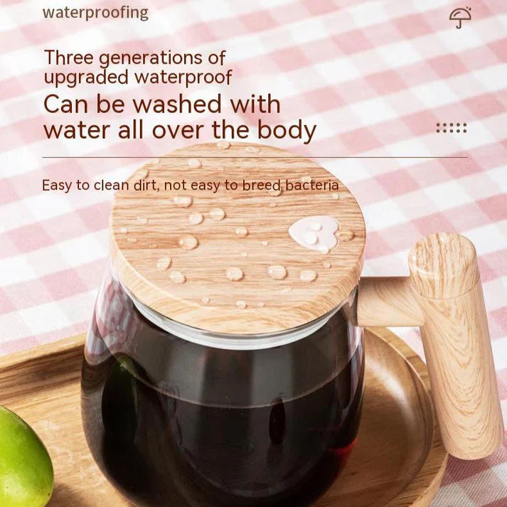 Self-Stirring Mug – Rechargeable & Effortless Mixing